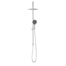 Mecca Twin Shower With Air Shower II Brushed Nickel