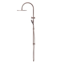 Mecca Twin Shower With Air Shower II Brushed Bronze