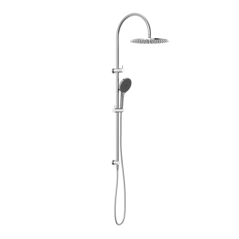 Mecca Twin Shower With Air Shower II Chrome