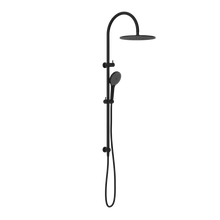 Mecca Twin Shower With Air Shower II Matte Black