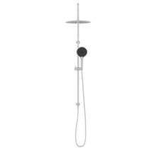 Mecca Twin Shower With Air Shower II Matte White