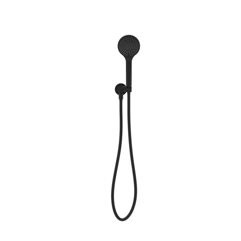 Mecca Shower On Bracket With Air Shower Matte Black