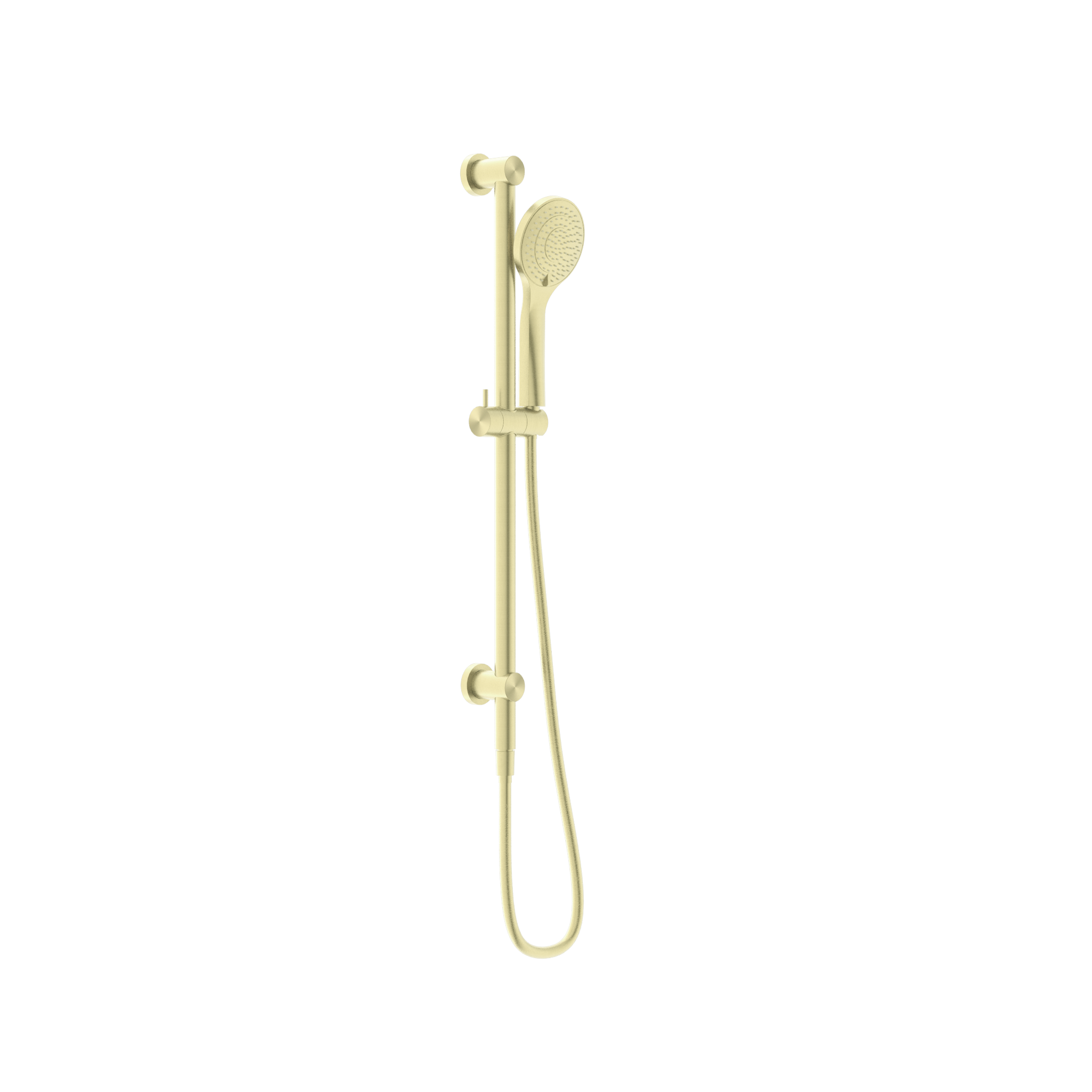 Mecca Shower Rail With Air Shower Brushed Gold