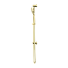 Mecca Shower Rail With Air Shower Brushed Gold