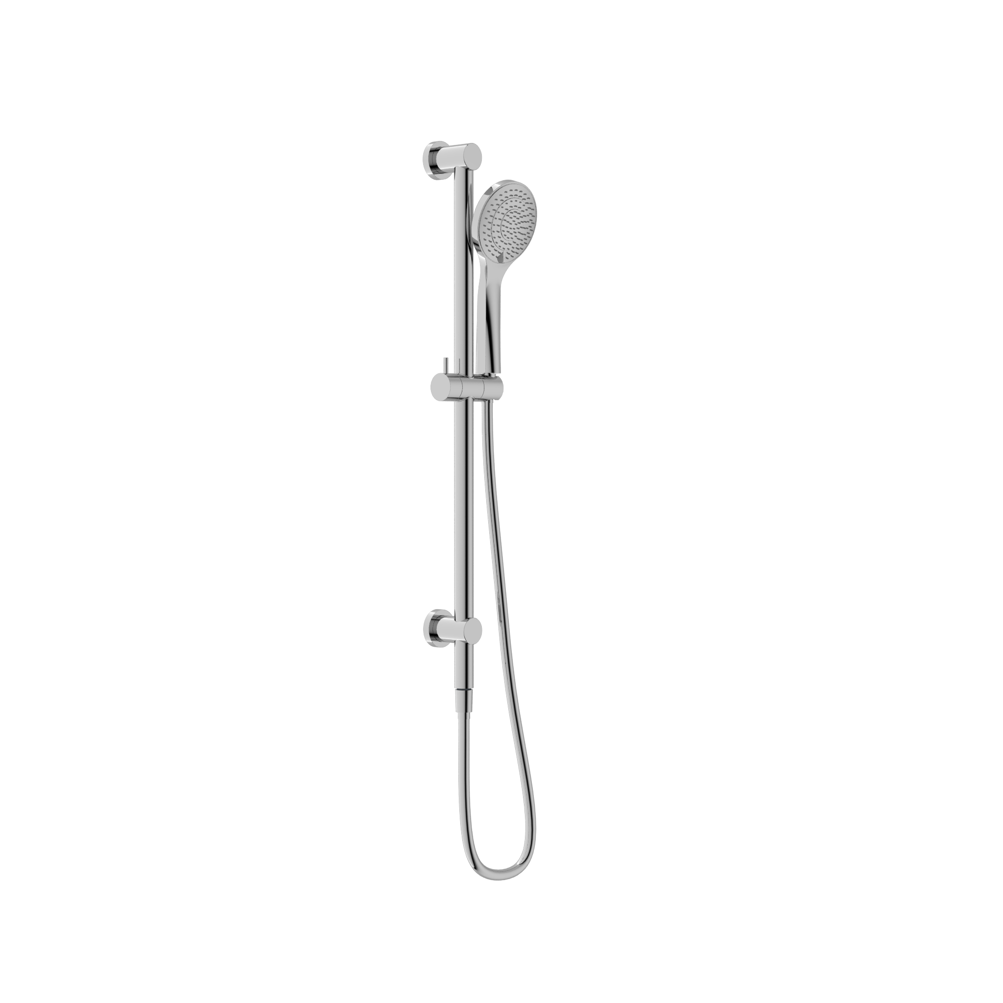 Mecca Shower Rail With Air Shower Chrome
