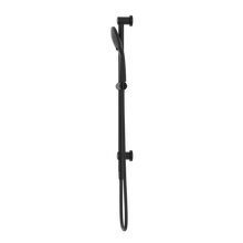 Mecca Shower Rail With Air Shower Matte Black