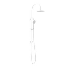 Mecca Twin Shower With Air Shower Matte White