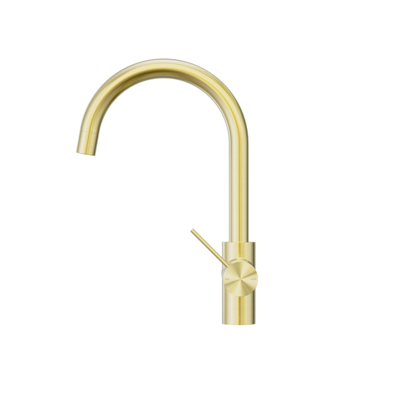 Mecca 3 Way Filtered Mixer Tap Brushed Gold
