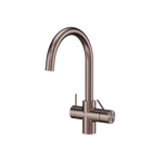 Mecca 3 Way Filtered Mixer Tap Brushed Bronze