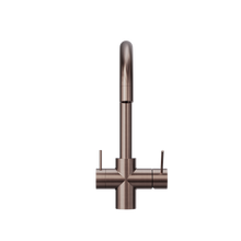 Mecca 3 Way Filtered Mixer Tap Brushed Bronze