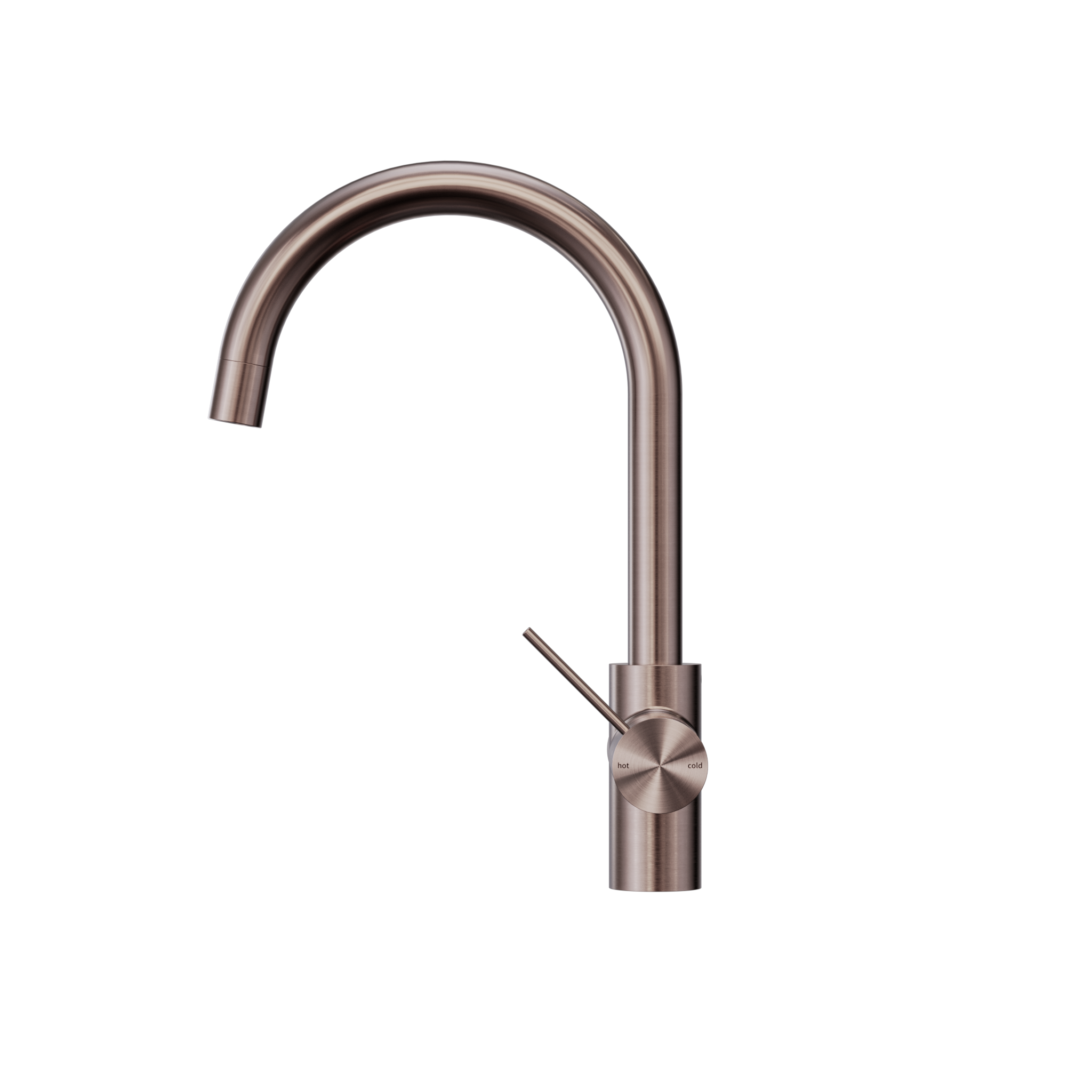 Mecca 3 Way Filtered Mixer Tap Brushed Bronze