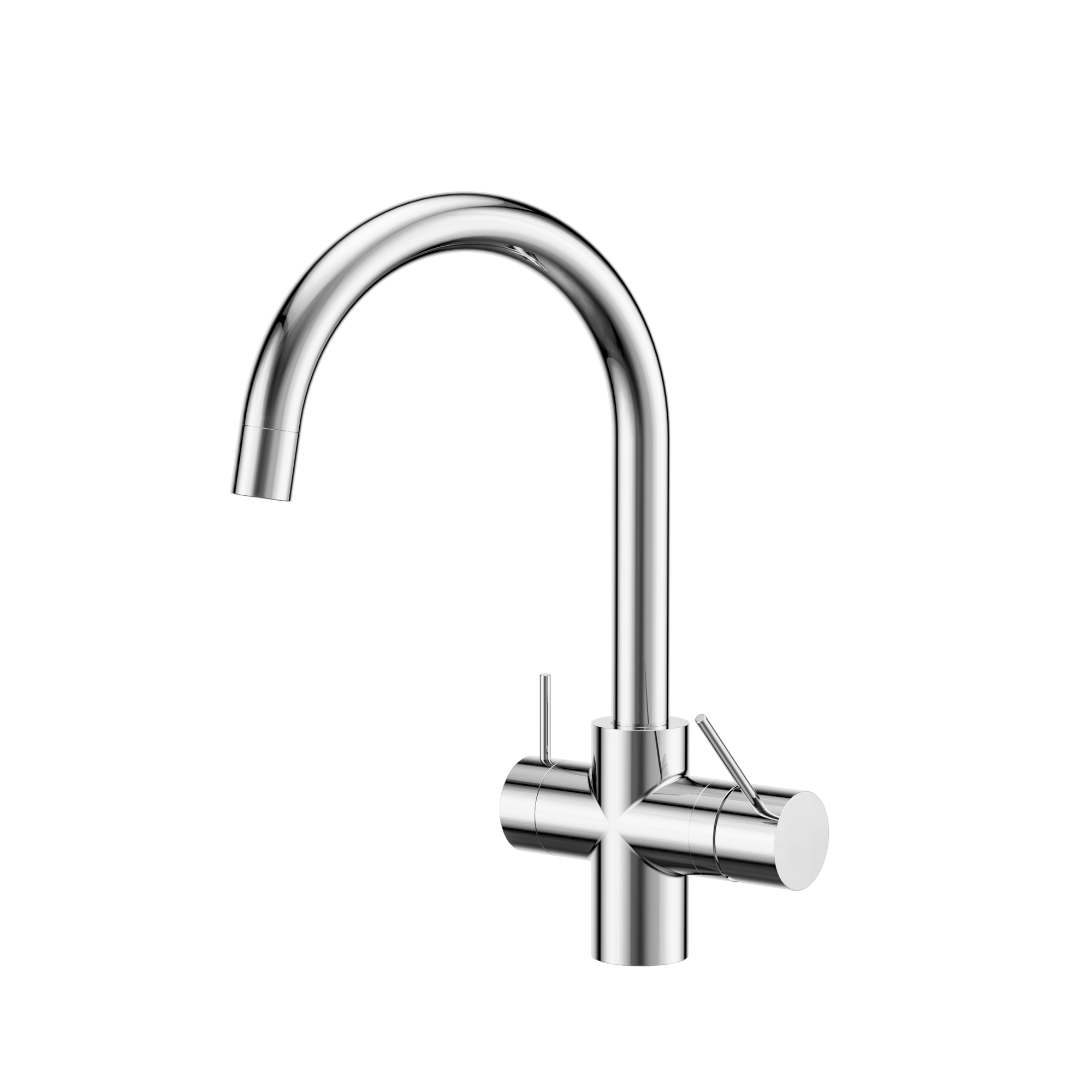 Mecca 3 Way Filtered Mixer Tap Chrome