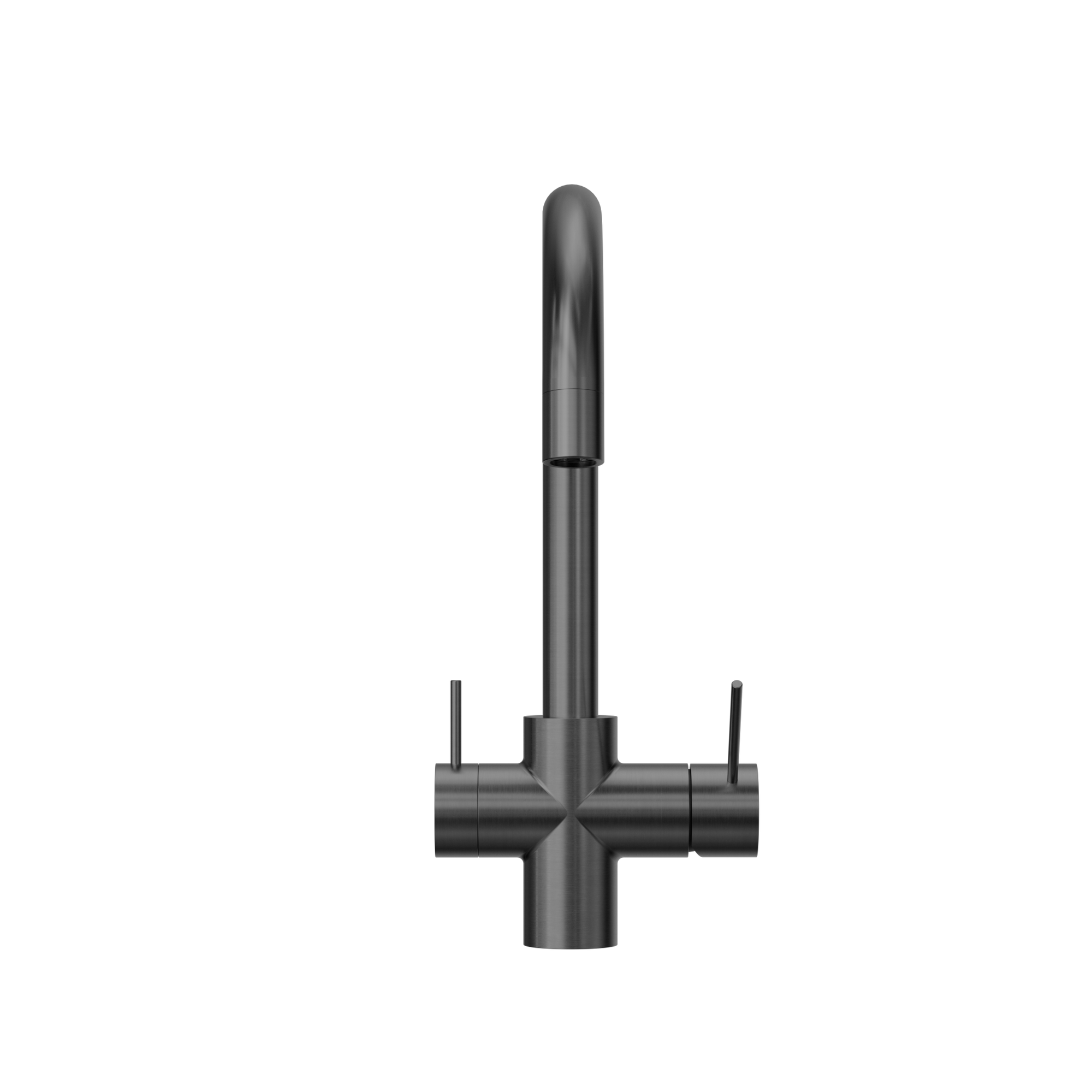 Mecca 3 Way Filtered Mixer Tap Gun Metal