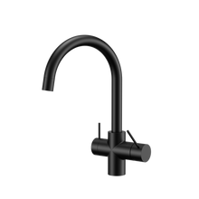 Mecca 3 Way Filtered Mixer Tap Matte Black