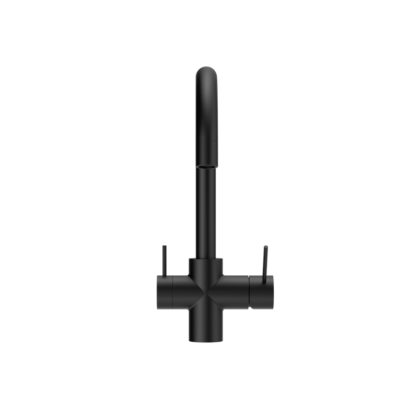 Mecca 3 Way Filtered Mixer Tap Matte Black