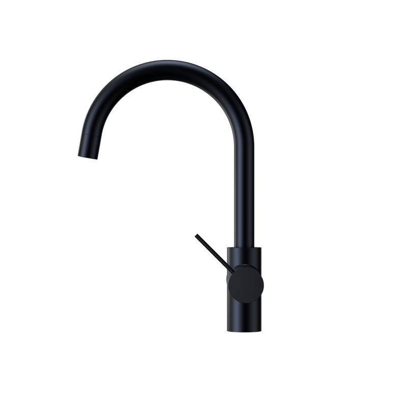 Mecca 3 Way Filtered Mixer Tap Matte Black