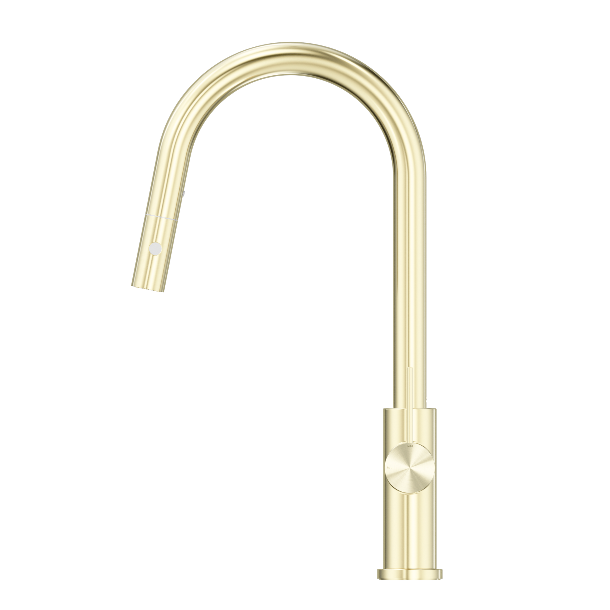 Mecca Pull Out Sink Mixer With Vegie Spray Function Brushed Gold