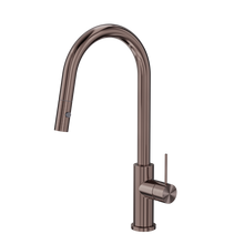 Mecca Pull Out Sink Mixer With Vegie Spray Function Brushed Bronze