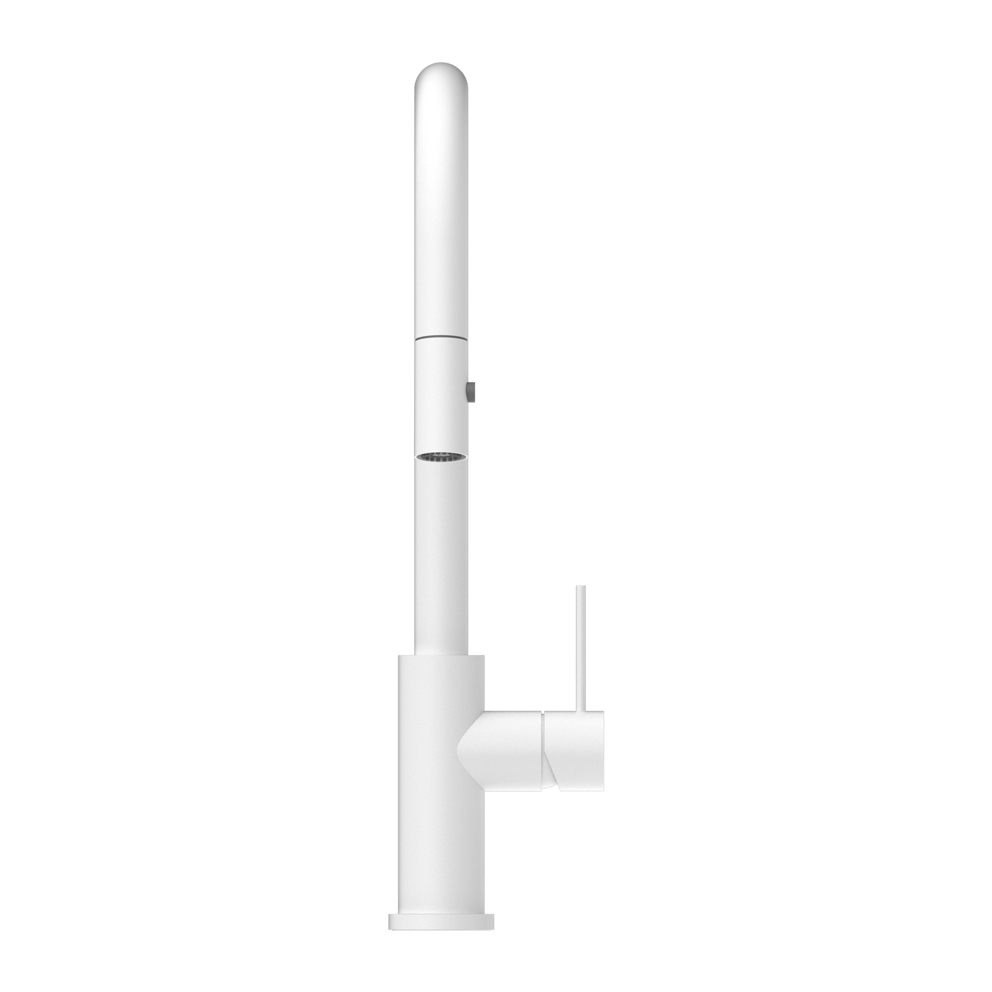 Mecca Pull Out Sink Mixer With Vegie Spray Function Matte White