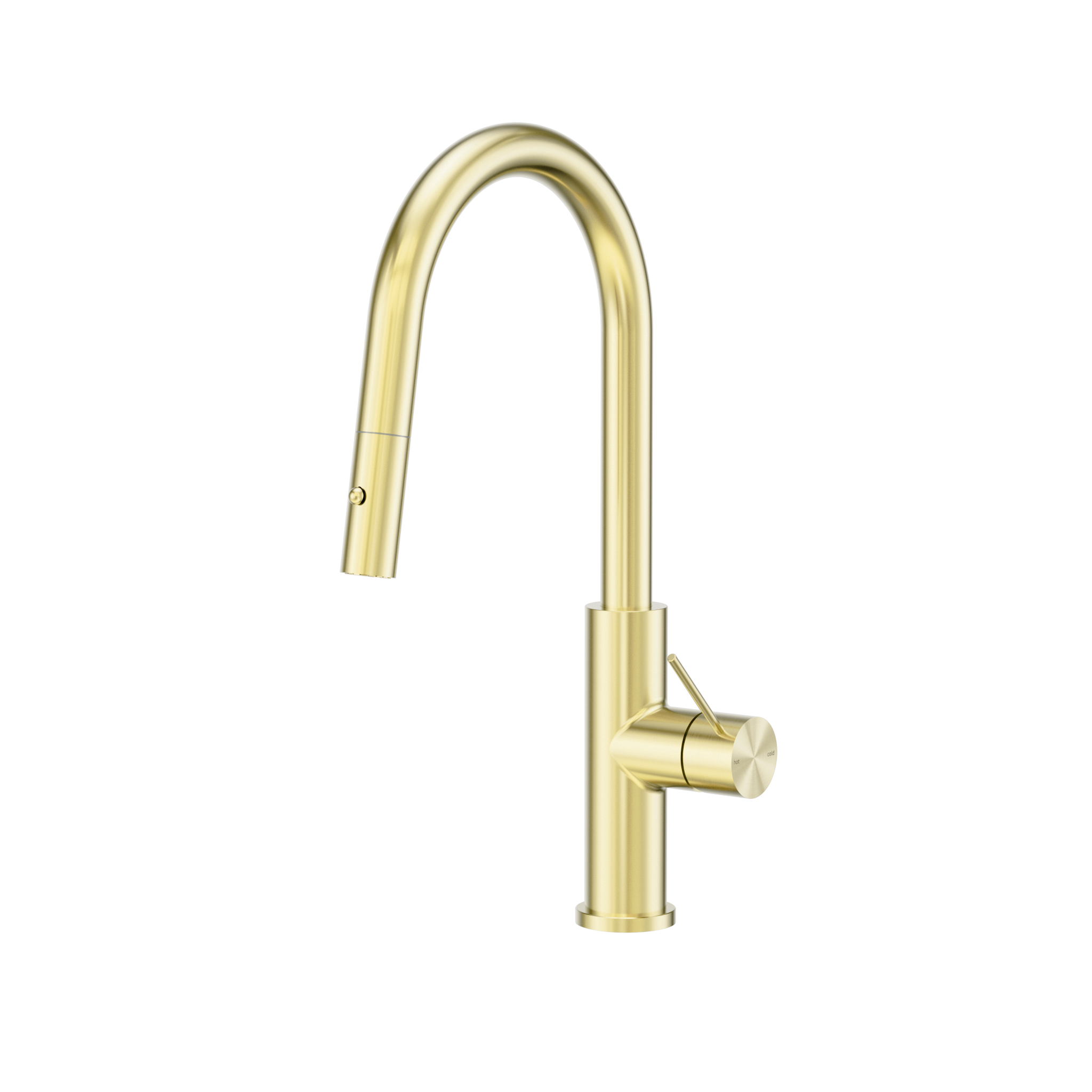 Mecca Smart Sensor Pull Out Kitchen Mixer Brushed Gold
