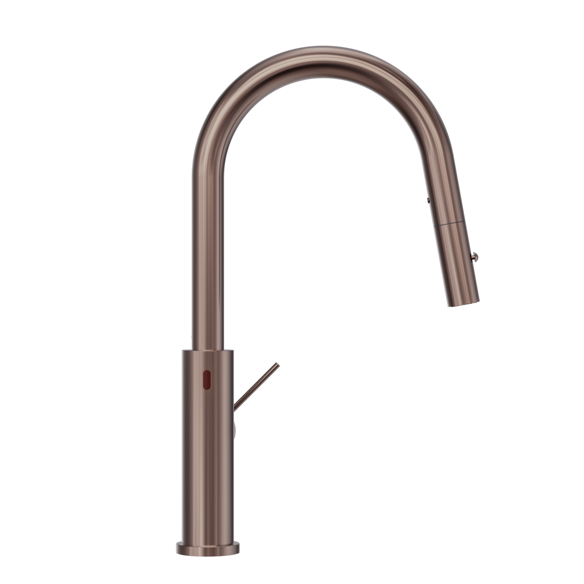 Mecca Smart Sensor Pull Out Kitchen Mixer Brushed Bronze