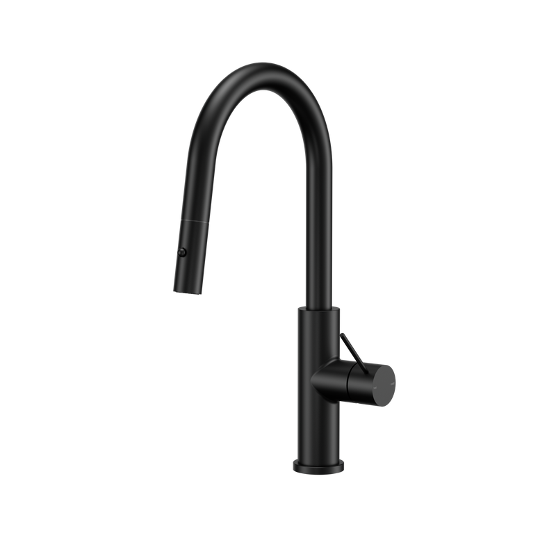 Mecca Smart Sensor Pull Out Kitchen Mixer Matte Black