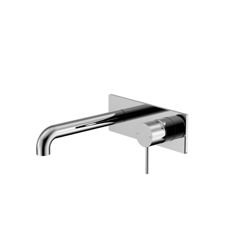 Mecca Wall Basin/Bath Mixer 120mm Chrome