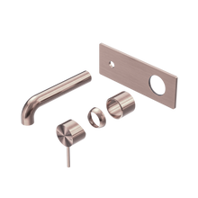Mecca Wall Basin/Bath Mixer 160mm Trim Kits Only Brushed Bronze