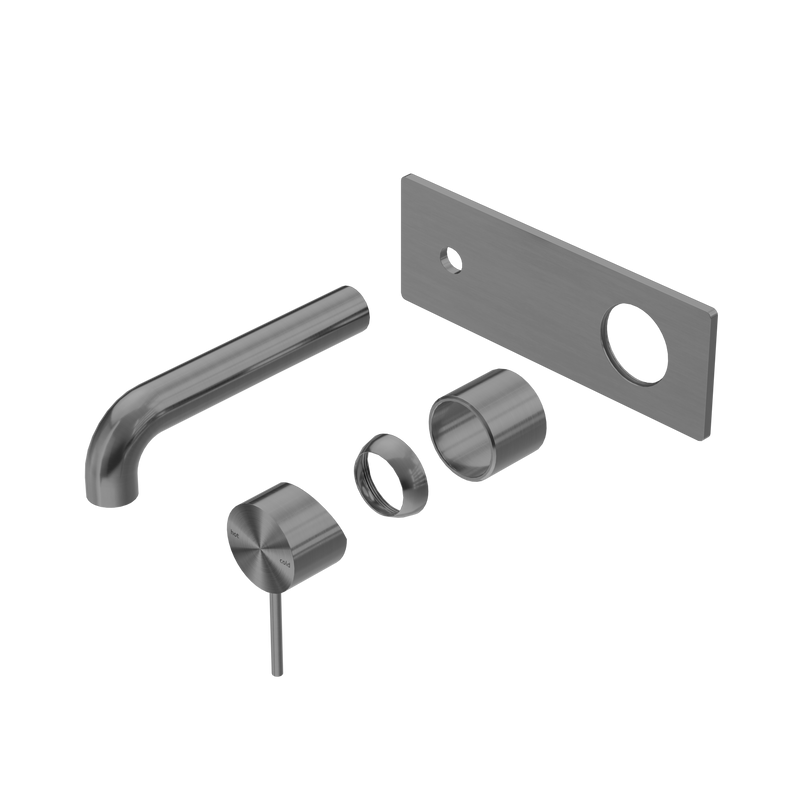 Mecca Wall Basin/Bath Mixer 160mm Trim Kits Only Gun Metal