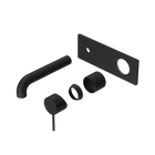 Mecca Wall Basin/Bath Mixer 160mm Trim Kits Only Matte Black