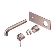Mecca Wall Basin/Bath Mixer 230mm Trim Kits Only Brushed Bronze
