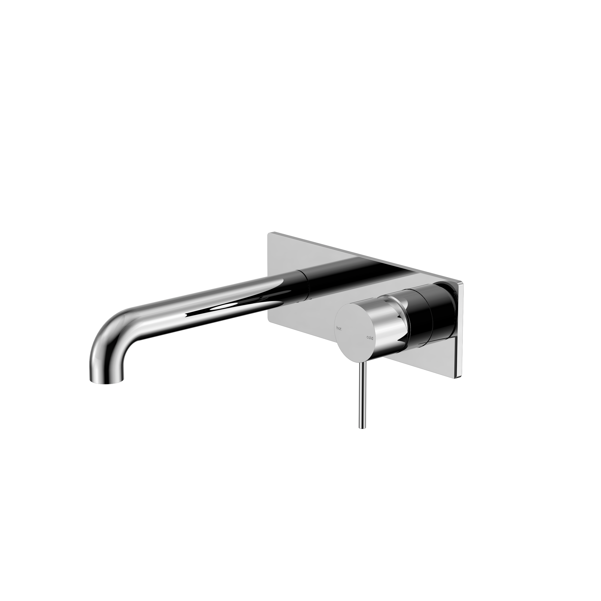 Mecca Wall Basin/Bath Mixer 260mm Chrome