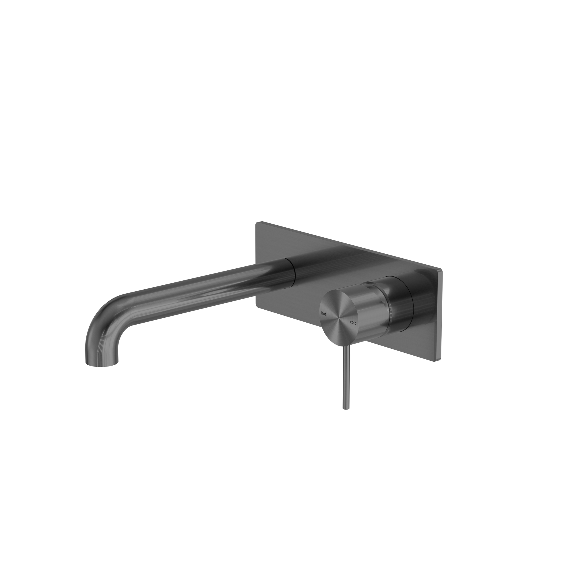 Mecca Wall Basin/Bath Mixer 260mm Gun Metal