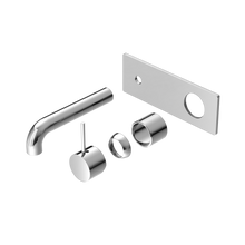 Mecca Wall Basin/Bath Mixer Handle Up 120mm Trim Kits Only Chrome