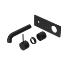 Mecca Wall Basin/Bath Mixer Handle Up 120mm Trim Kits Only Matte Black