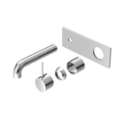 Mecca Wall Basin/Bath Mixer Handle Up 160mm Trim Kits Only Chrome