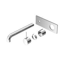 Mecca Wall Basin/Bath Mixer Handle Up 260mm Trim Kits Only Chrome