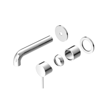 Mecca Wall Basin/Bath Mixer Separate Back Plate 120mm Trim Kits Only Chrome
