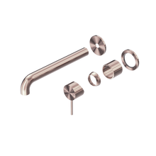 Mecca Wall Basin/Bath Mixer Separate Back Plate 230mm Trim Kits Only Brushed Bronze