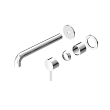 Mecca Wall Basin/Bath Mixer Separate Back Plate 260mm Trim Kits Only Chrome
