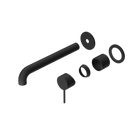 Mecca Wall Basin/Bath Mixer Separate Back Plate 260mm Trim Kits Only Matte Black
