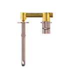Mecca Wall Basin/Bath Mixer Swivel Spout 225mm Brushed Bronze