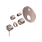 Mecca Shower Mixer With Diverter Trim Kits Only Brushed Bronze