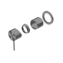 Mecca Shower Mixer 60mm Plate Trim Kits Only Gun Metal
