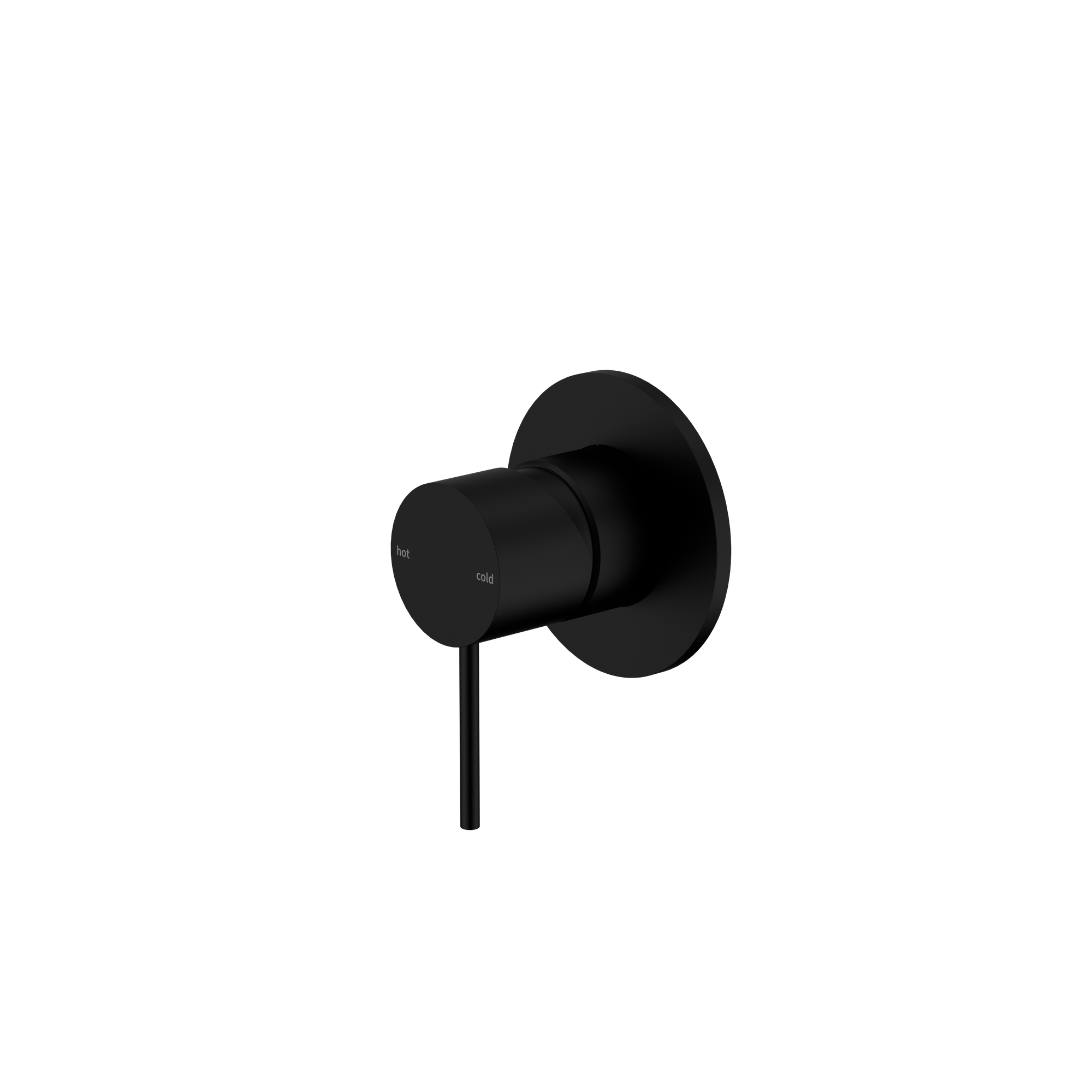Mecca Shower Mixer 80mm Plate Matte Black