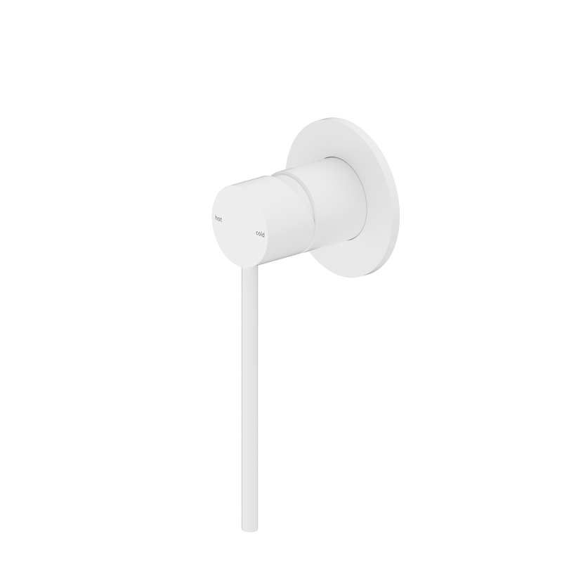 Mecca Care Shower Mixer Matte White