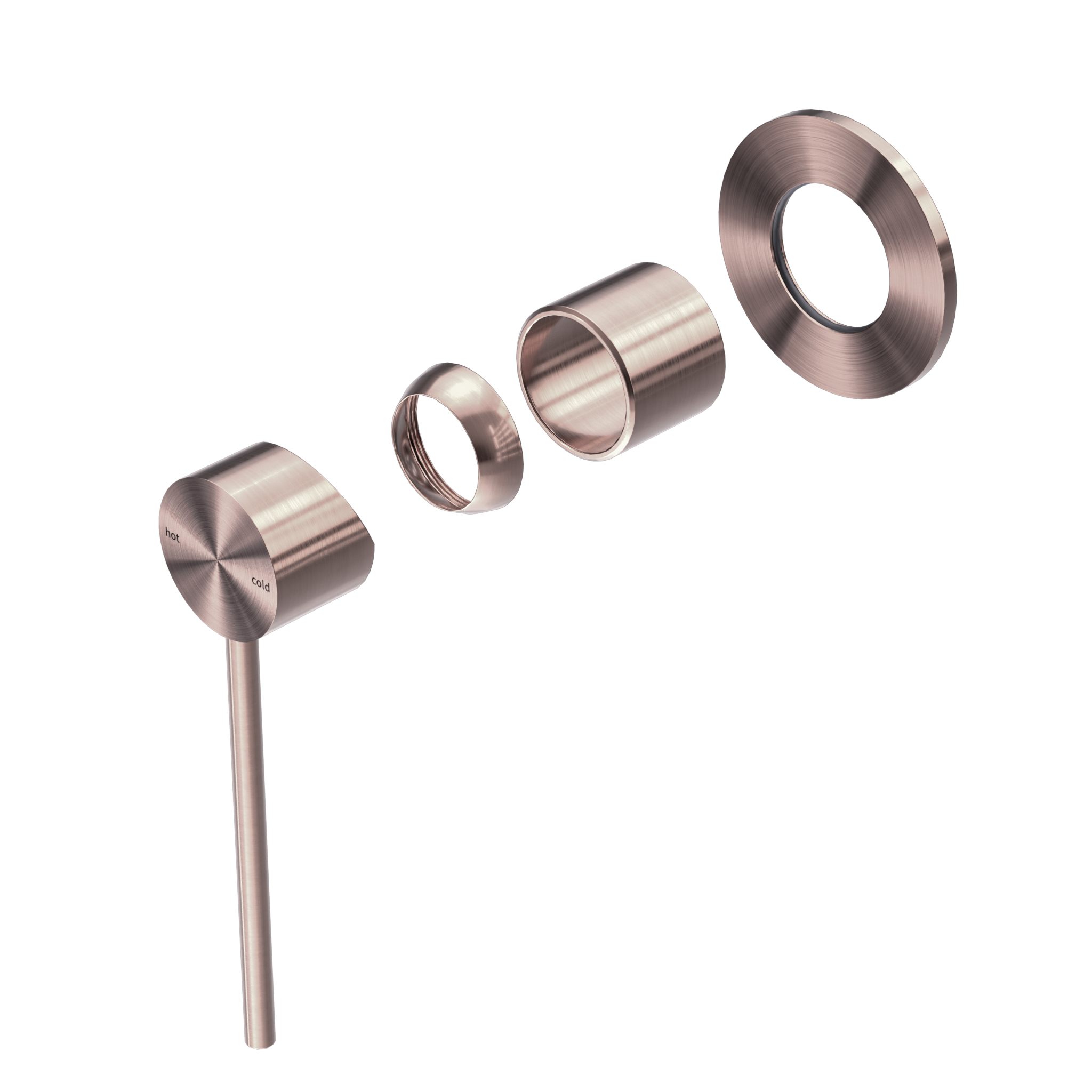 Mecca Care Shower Mixer Trim Kits Only Brushed Bronze