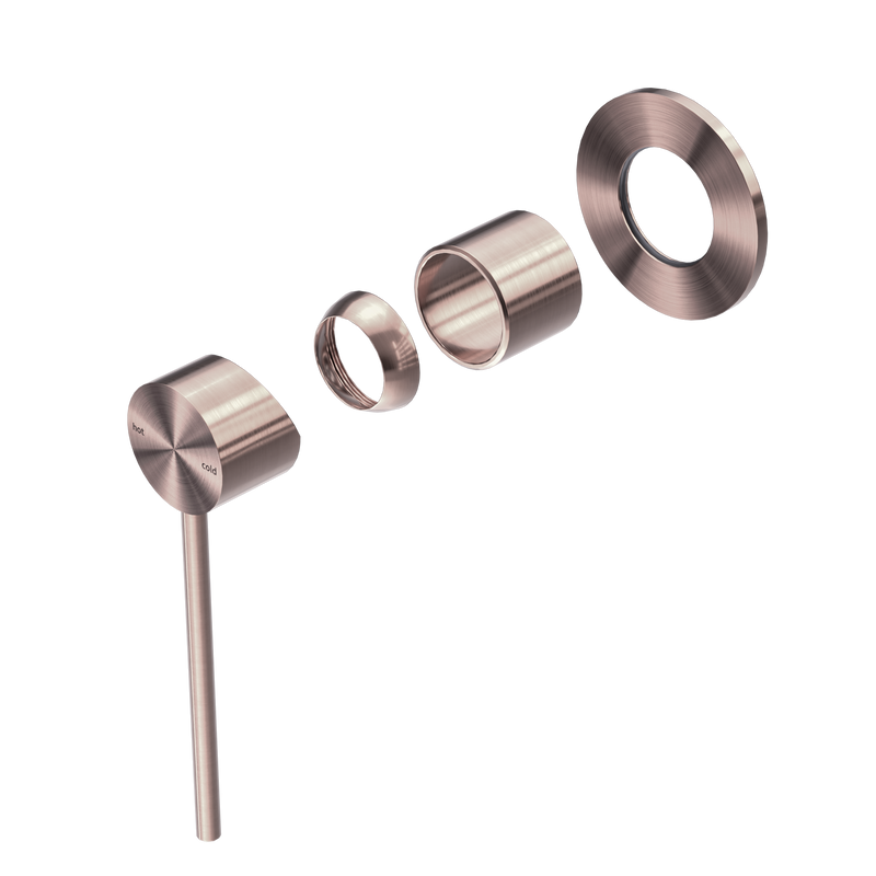 Mecca Care Shower Mixer Trim Kits Only Brushed Bronze