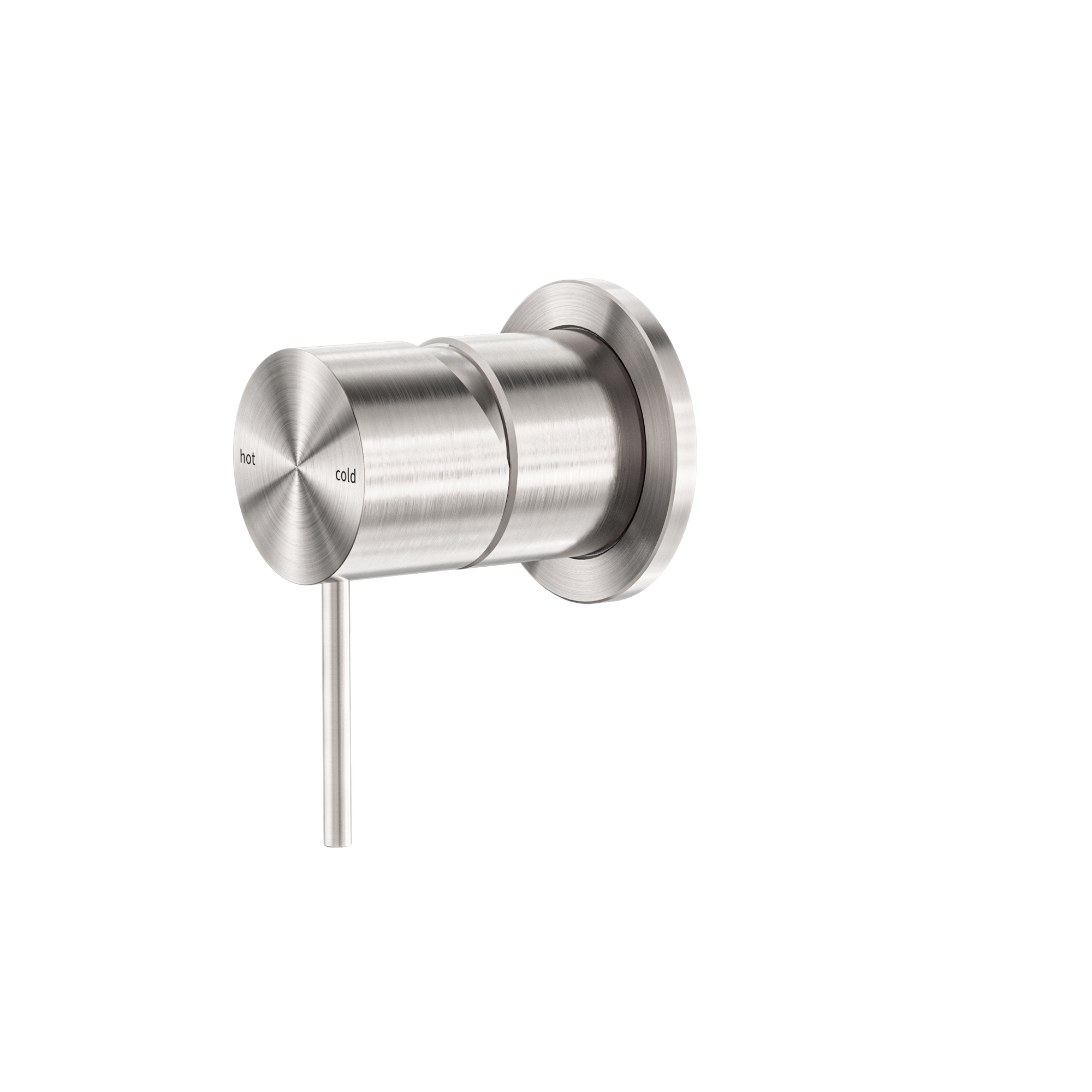 Mecca Shower Mixer 60mm Plate Brushed Nickel