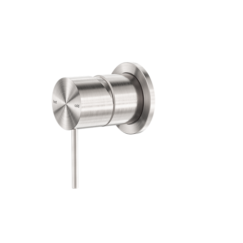 Mecca Shower Mixer 60mm Plate Brushed Nickel